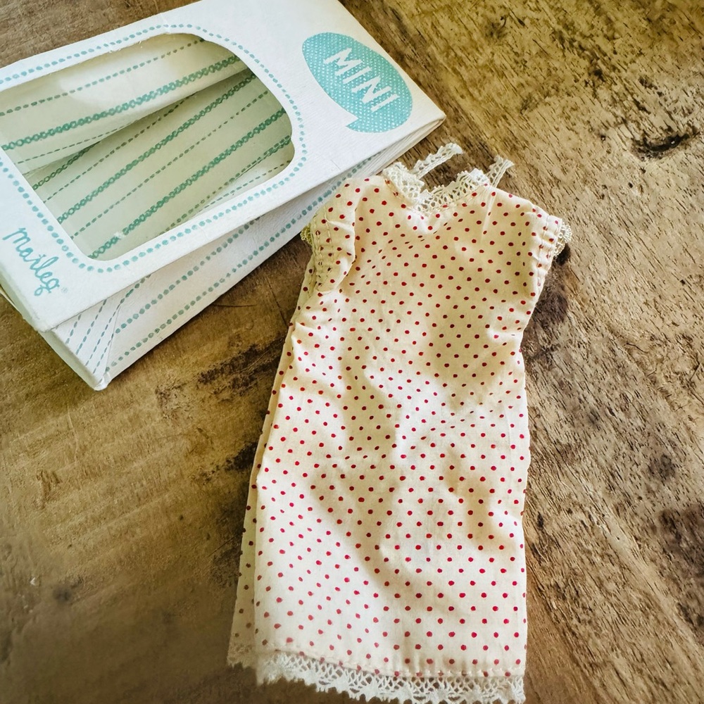 Mini Polka Dot Dress for Stuffed Animals